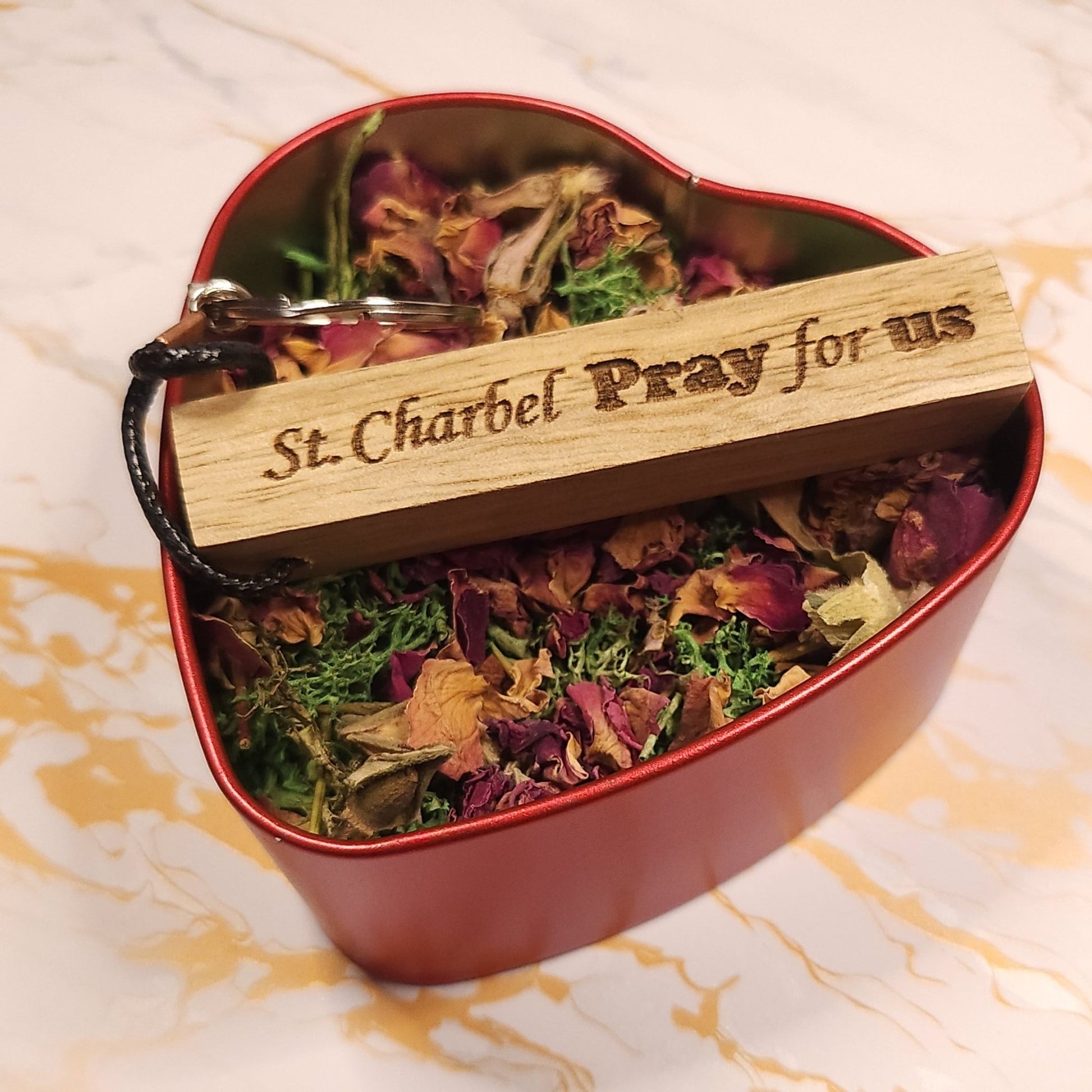 Saint Charbel - Valentine's Day Heart Box - Our Lady of Gifts
