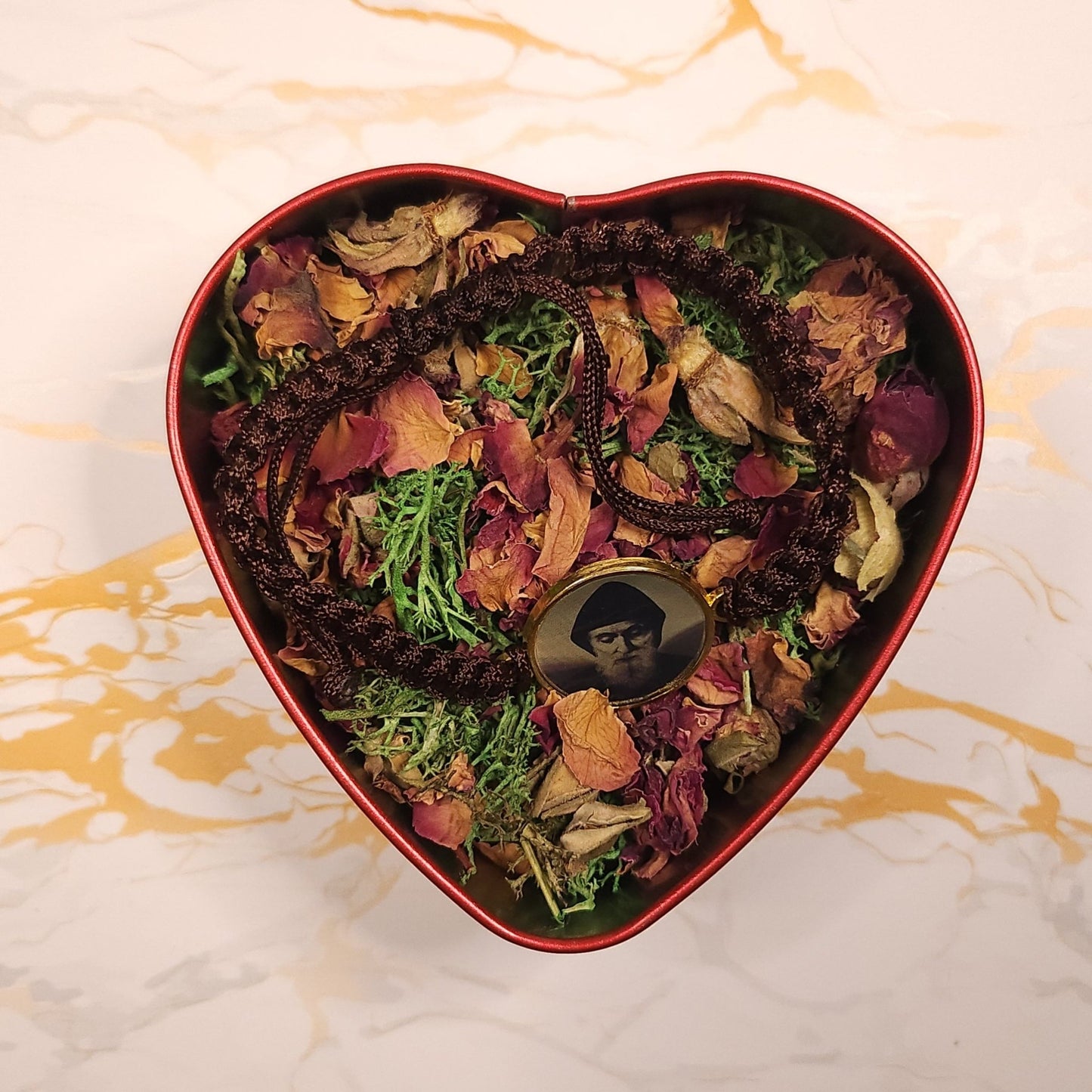 Saint Charbel - Valentine's Day Heart Box - Our Lady of Gifts