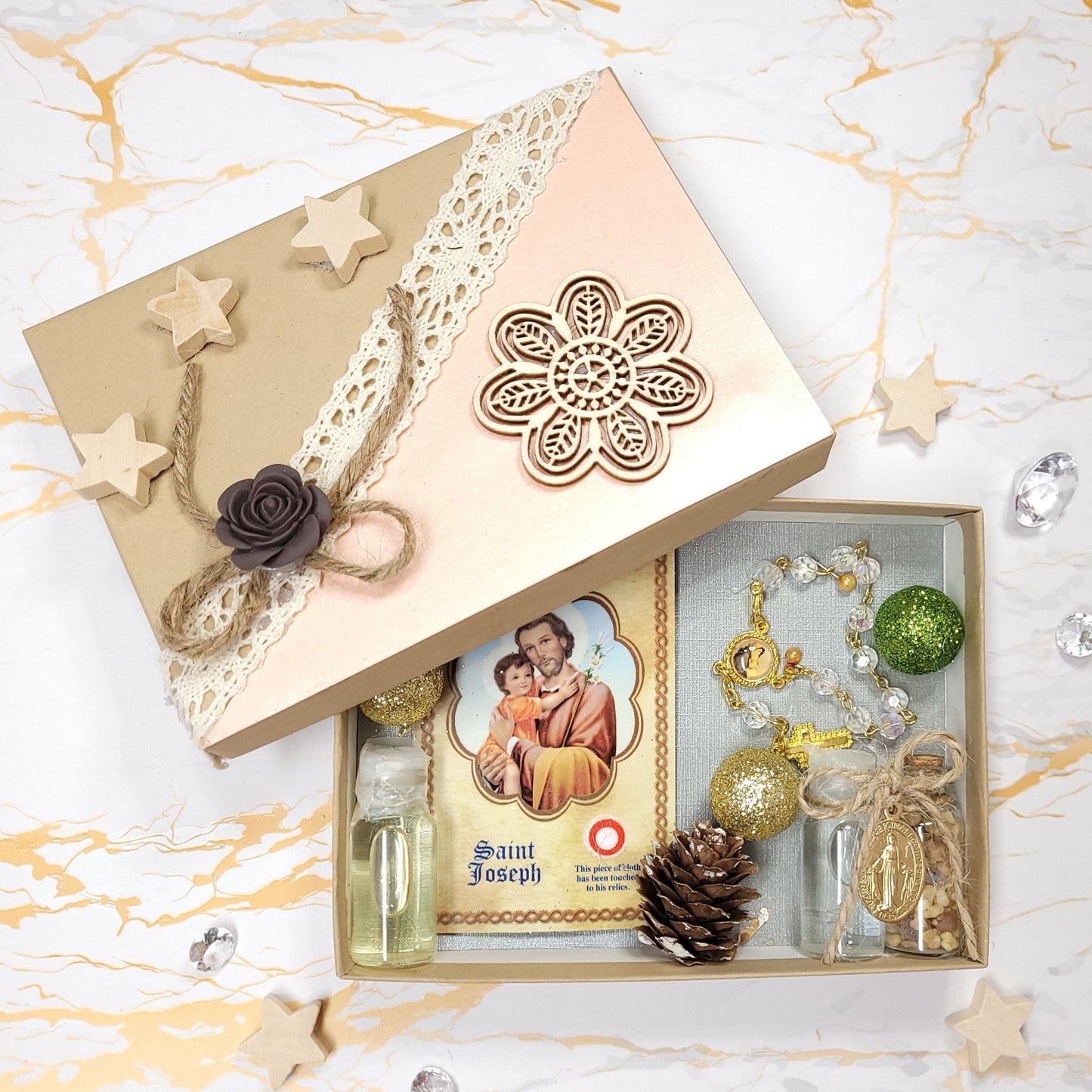 Saint Joseph, Protector of the Holy Family Box - Our Lady of Gifts