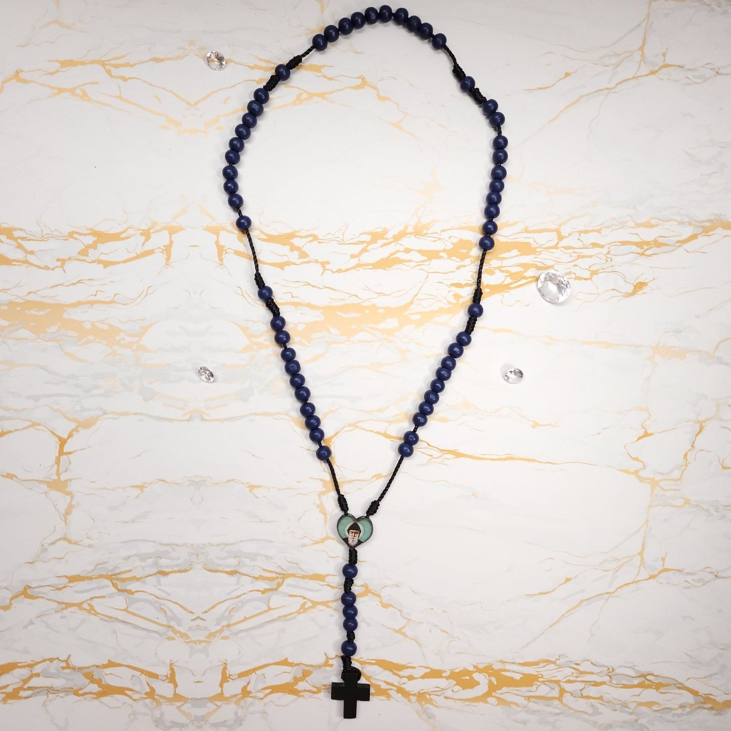 Saint Charbel Box with Candle from Annaya - Our Lady of Gifts