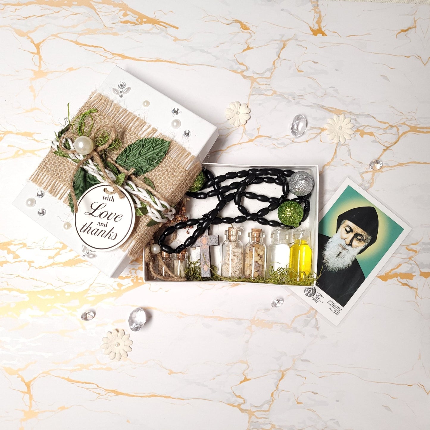 Saint Charbel Gift Box - Our Lady of Gifts