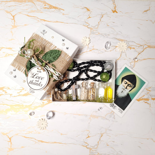 Saint Charbel Gift Box - Our Lady of Gifts