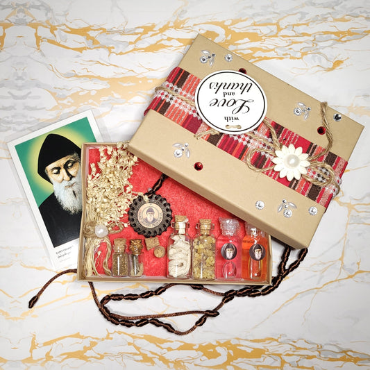 Saint Charbel Gift Box (Relic Chaplet) - Our Lady of Gifts