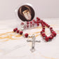 Set of oil, water, incense, soil, relic, rosary and novena booklet of Saint Charbel - Our Lady of Gifts